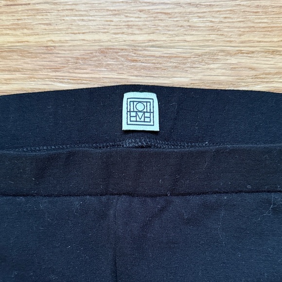 Toteme Midnight Black Leggings - Picture 2 of 3
